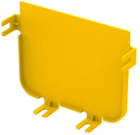 Крышка торцевая оптич. лотка 120мм  DS-120-313G0