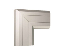 Угол плоский (вверх) для ТК01163-8 алюм.  Connect TKA011216-8