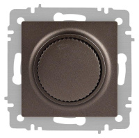 Светорегулятор Accent 6-401-08 поворотный 600Вт 230В IP20 СУ бронза  Б0063684