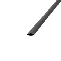 Трубка термоусадочная двустенная клеевая 12.7/6.35 (2:1) (уп.10шт) по 1м черн.  26-2105