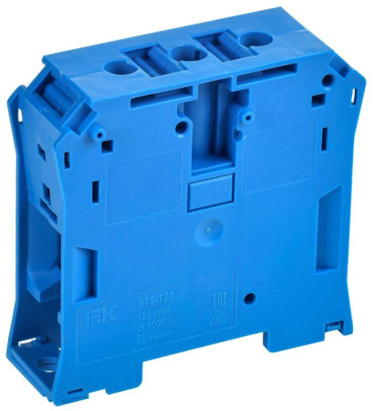 Колодка клеммная CTS 120кв.мм син.  YCT10-00-K07-120