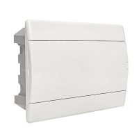 Щит ЩРВ-П-12 "SlimBox" IP41 бел. дверца PROxima  sb-v-12w