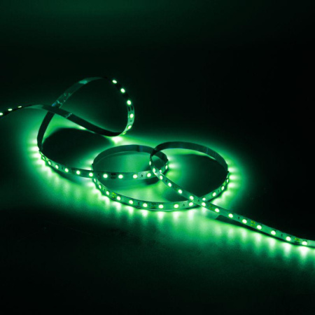 Лента светодиодная Black 2835/60-SMD 4.8Вт/м зел. IP20 210лм/м 12В (блист.5м)  312000605