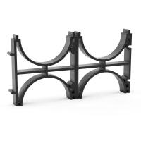 Кластер двойной двухсторонний для двустен. труб d110мм  PR08.3518