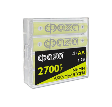 Аккумулятор AA/HR6 Ni-MH 1.2В 2700мА.ч Box-4 (уп.4шт)  5059726