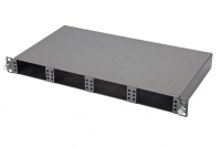 Панель 19дюйм Q-SLOT 1U выдвижная 4 слота корпус  47M-20-00-01BL