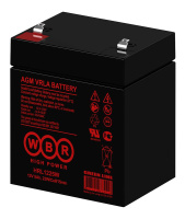 Аккумулятор 12В 5А.ч  HRL1225W 