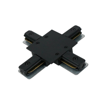 Коннектор шинопровода X-образный XC-B-TL TOP-LINE черн.  4690612045405