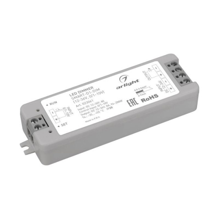 Диммер Smart-D1-DIM 12-36В 0/1-10В IP20 пластик  023061