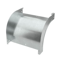 Угол вертикальный внешний 90град. 35х500 в комплекте с крепеж. эл. для монтажа цинк-ламель  SOS3550KZL