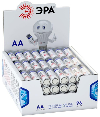 Элемент питания алкалиновый AA/LR6 LR6-4S promo-box (уп.4шт)  Б0018951