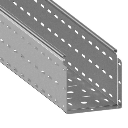 Лоток перфорированный 150х150 L=2м S=1.2мм оцинк.  STP.1515.2012