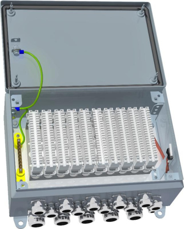 Коробка монтажная IP66 240х300х130мм КМ-7-05  40008