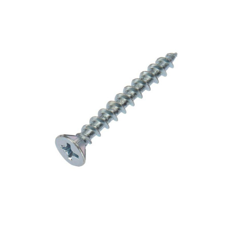 Саморез оконный острый 4.1х35 бел. цинк (уп.500шт)  KR-01-3721-004