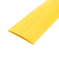 Трубка термоусадочная 60.0/30.0мм желт. 1м (уп.10шт)  25-0062