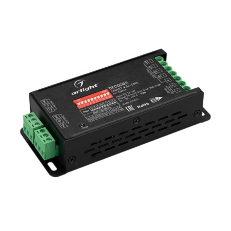 Декодер SMART-K54-DMX (12-24В 4х6А) (IP20 металл)  028448