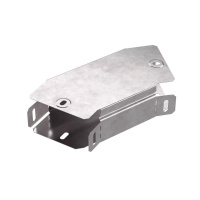 Угол горизонтальный 45 град. с крышкой 100х50 стандарт  PR16.0423