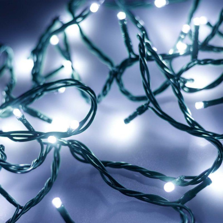 Гирлянда светодиодная ARD-STRING-HOME-5000-GREEN-50LED-FLASH WHITE 230В 3.5Вт IP20  025767