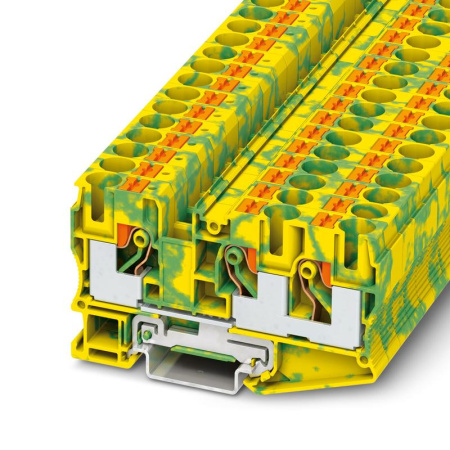 Клемма защитного провода PT 10-TWIN-PE  3208745