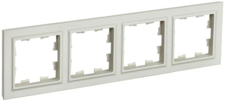 Рамка 4-м BRITE РУ-4-БрКр беж.  BR-M42-K10