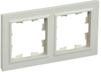 Рамка 2-м BRITE РУ-2-БрКр беж.  BR-M22-K10