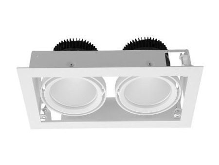 Светильник светодиодный SNS LED 2M 2x35 W D45 4000К встраив. new СТ 1159000330