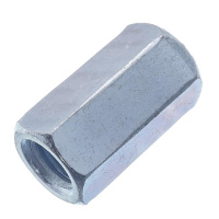 Гайка соединительная М 12 DIN 6334 цинк (уп.2шт) европодвес  30500712