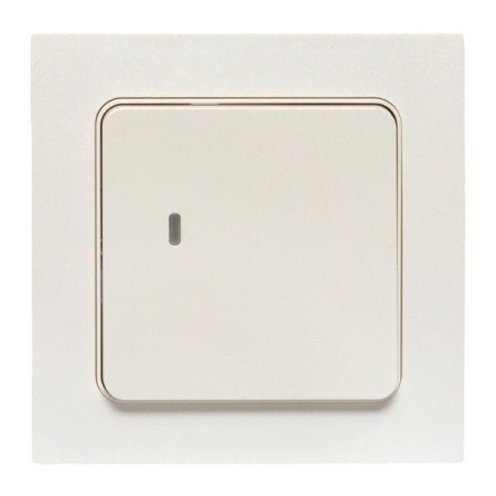 Выключатель 1-кл. Стокгольм Умный бел. Zigbee Connect  RCV-ST1-WD-ZB
