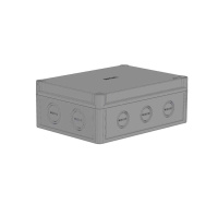 Коробка ПК низкая крышка сер. DIN  КР2802-713 Коробка ПК низкая крышка сер. DIN  КР2802-713