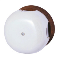 Коробка распределительная ОП 86х50мм Фаберже ретро (в компл. 4 кабел. ввода) перламутр BIRONI B2-521-010/18-K