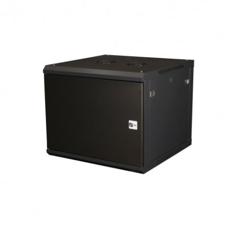 Шкаф настенный 19дюйм 18U 600х600 дв. метал. сер.  DR-610420