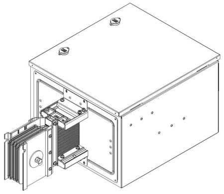 Секция концевого питания 5000А Al 3L+N+PER НК IP55 тран.  LB-5000A4-25-F-EB