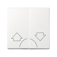 Клавиша двойная для мех. 73396-39 73 Loft бел. 73028-60