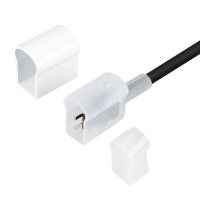 Шнур питания MOONLIGHT-Power-230В (12х24мм) силикон  052671