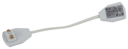 Коннектор гибкий бел. TR7 - C 2W-FL WH ЭРА Б0032171