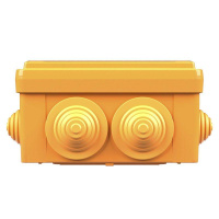 Коробка ответвительная FS 100х100х50мм 5р 450В 20А 10кв.мм с каб. вводами и клеммн. IP55 пластик.  FSB11510