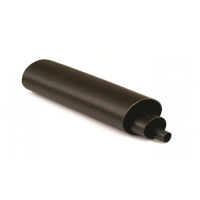 Трубка термоусадочная среднестен. 140/45 с клеем черн. (уп.5м)  2CRMA140
