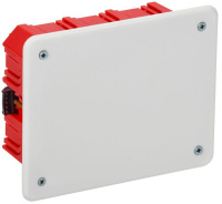 Коробка распаячная СП 120х92х45 КМ41028 для полых стен (с саморезами пластиковые лапки с крышкой)  UKG11-120-092-045-P Коробка распаячная СП 120х92х45 КМ41028 для полых стен (с саморезами пластиковые лапки с крышкой)  UKG11-120-092-045-P