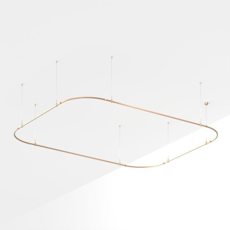 Трек ART-APRIORI-RECTANGLE-SOFT-HANG-4500х3500 GD IP20 металл  054515