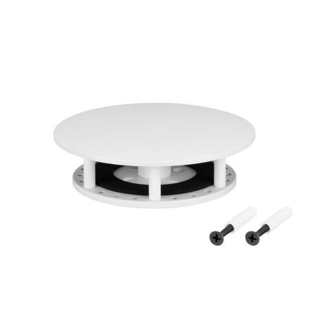 Крепление MOONLIGHT-BASE-ROUND-D25-S White металл  046068