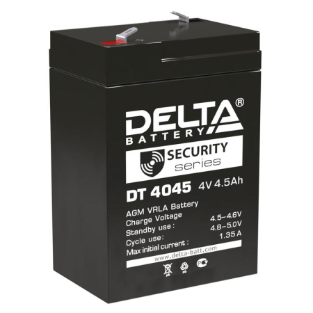 Аккумулятор ОПС 4В 4.5А.ч для прожекторов  DT 4045