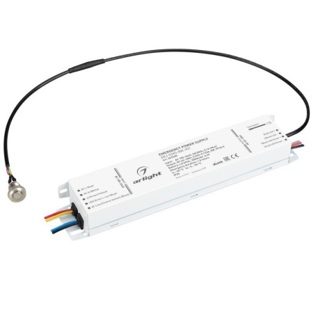 Блок аварийного питания ARJ-EMG-8W-INT (60-180В 1.5H LiFePO4) IP20 металл  047605