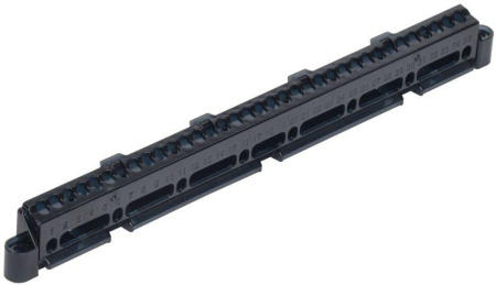 Суппорт для шин в корп. (ширина 12 мод.) TEKFOR  TF-KP00D-S-12