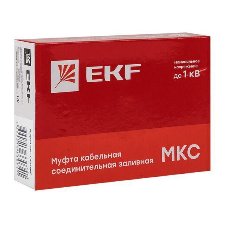 Муфта соединительная заливная МКС(Б) 1.5-6кв.мм (клеммник) PROxima  mks-2-k-b