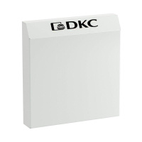 Панель защитная уличная для вентиляторов и решеток 112х112мм листовая сталь RAL7035 IP56  R5NRK08