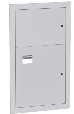 Щит этажный 1кв. без слабот. отсека (1000х650х150) Basic  mb28-v-1r
