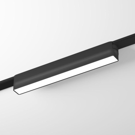 Светильник для трека Air Linear 4000 со светодиодом L230хW26хH36мм 48В DC 9Вт RA=90 120град. 4000К IP20 черн. алюм.  DK5330-BK