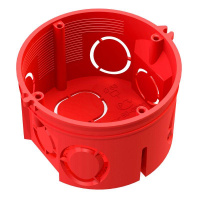 Коробка установочная СП 80-0501 безгалогенная (HF) 68х42 без соединителя  80-0501