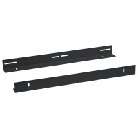 Направляющая в шкаф JH05-08-100KG-BK Г= 800мм для установки серверн. оборудования пара усилен. до 100кг RAL 9004 черн. (уп.2шт)  8635c