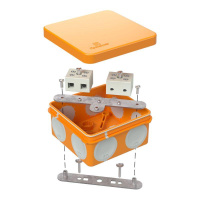 Коробка огнестойкая ОП двухкомпонентная 60-0210-FR10.0-4 Е15-Е120 80х80х40  60-0210-FR10.0-4 Коробка огнестойкая ОП двухкомпонентная 60-0210-FR10.0-4 Е15-Е120 80х80х40  60-0210-FR10.0-4